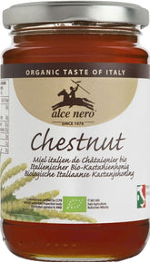 Chestnut honey ORGANIC 400 g - ALCE NERO